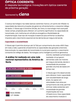A resposta tecnológica: Inovações em óptica coerente de próxima geração WL6